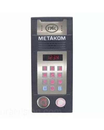 Многоабонентый антивандальный блок вызова со встроенной видеокамерой Метаком MК2018-RFMFV в Красногорске Блоки вызова многоабонентные Pintop.ru