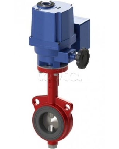 Затвор дисковый с электроприводом Спецавтоматика Затвор дисковый с электроприводом Зт 100/1,6(Э220М)-Ф.УЗ.1-АН-100 в Красногорске Устройства пуска водяного пожаротушения Pintop.ru