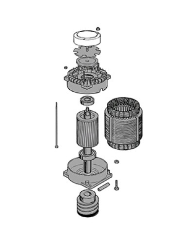 Электродвигатель C-BY Came 119RIC036 в Красногорске Запчасти для шлагбаумов и автоматики Pintop.ru