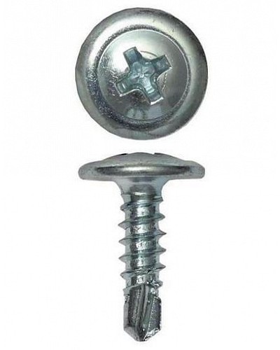 Саморез с пресс-шайбой 4.2x16 со сверлом DKC CM274016 в Красногорске Аксессуары для лотков Pintop.ru