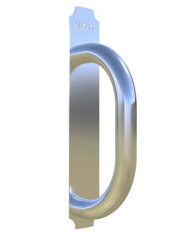 Дверная ручка наружная с декоративной накладкой Vizit PC-101-VIZIT в Красногорске Аксессуары для многоабонентных систем Pintop.ru