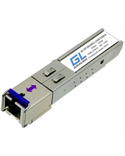 Модуль SFP Gigalink GL-OT-SG14SC1-1310-1550-D в Красногорске Модули SFP/XFP/GBIC Pintop.ru