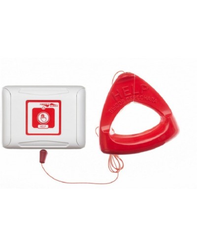 Влагозащищенная радиокнопка вызова со шнуром Hostcall MP-413W2 в Красногорске Система оповещения и трансляции Hostcall Pintop.ru