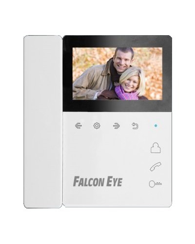 Монитор цветного видеодомофона с трубкой на магните Falcon Eye Lira в Красногорске Вызывные видеопанели малоабонентные Pintop.ru