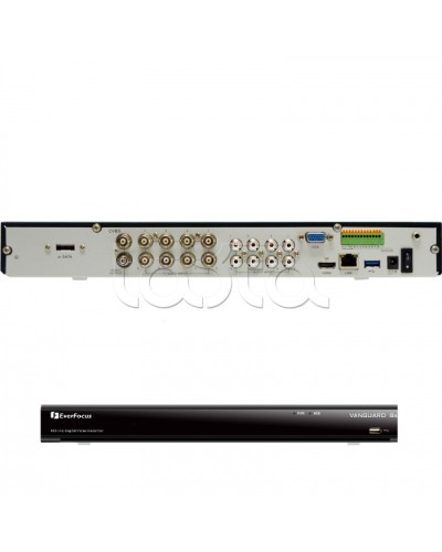 Видеорегистратор 8-канальный EverFocus VANGUARD II 8x4H в Красногорске Видеорегистраторы гибридные Pintop.ru