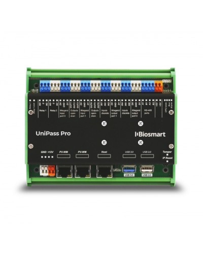 Контроллер управления доступом в бесконтактных СКУД и системах учета рабочего времени по венам ладони и RFID-картамBioSmart UniPass Pro в Красногорске Контроллеры Pintop.ru