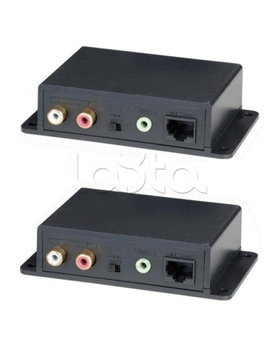 Комплект для передачи стерео аудио сигнала SC&T AE02 в Красногорске Видеоусилители, Модуляторы, Делители Pintop.ru