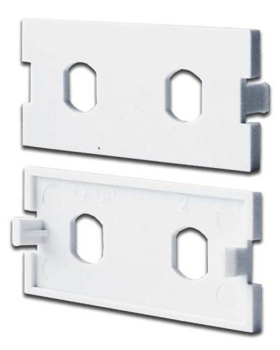 Вставка модульная под 2хST адаптера в розетку LAN-MB, белая LANMASTER LAN-MBP-2ST-WH в Красногорске Коннекторы Pintop.ru