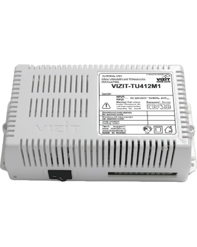 Блок управления терминала консьержа Vizit-TU412M1 в Красногорске Блоки управления многоабонентные Pintop.ru