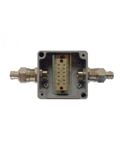 G366 А МВ (ввод провода в металлорукаве Ду15) К АЯКС IP66/IP65, 82x80x55 Магнито-контакт в Красногорске Распределительные коробки Pintop.ru