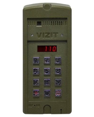 Блок вызова до 100 абонентов Vizit БВД-SM110FCP в Красногорске Блоки вызова многоабонентные Pintop.ru