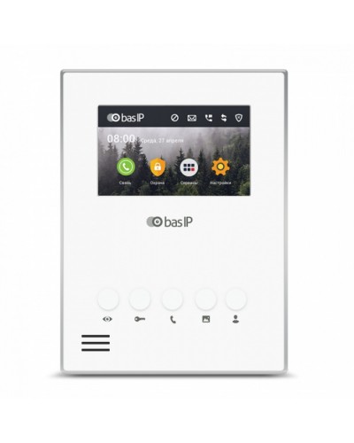 Видеодомофон BAS-IP AU-04LA WHITE в Красногорске Вызывные IP панели Pintop.ru