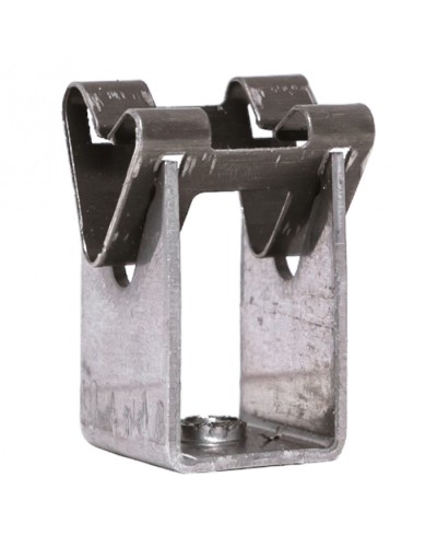 Держатель токоотвода металлический 35мм, L=20мм, Ni/Ni EKF PROxima (lp-d2115-20-ni) в Красногорске Электротехническое оборудование Pintop.ru