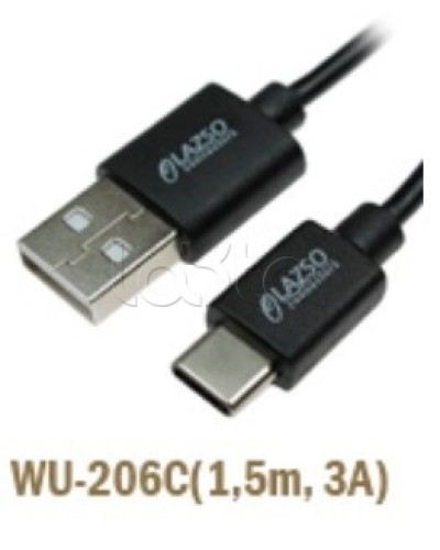 Кабель для передачи данных и зарядки LazsoWU-206C(1,5m, 3А) в Красногорске Оборудование для видеонаблюдения Pintop.ru