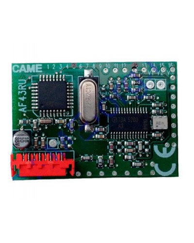 Плата радиоприемника встраиваемая Came 001AF43RU в Красногорске Устройства радиоуправления для шлагбаумов и автоматики Pintop.ru