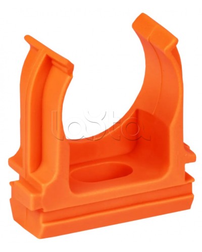 ELASTA Держатель с защелкой CF20 оранжевый IEK (ET-TA00D-CF-020-K09-010) в Красногорске Держатели, клипсы, скобы Pintop.ru
