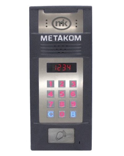 Многоабонентый антивандальный блок вызова со встроенной видеокамерой Метаком MК2018-RFiV в Красногорске Блоки вызова многоабонентные Pintop.ru