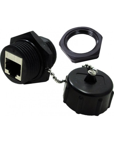 Модуль соединительный индустриальный, IP67, экранированный, кат.6 LANMASTER LAN-KCP45S6-WP в Красногорске Проходные адаптеры Pintop.ru