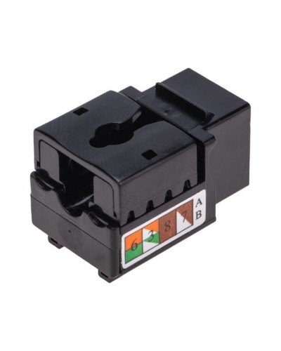 Модуль Keystone Jack RJ-45(8P8C), UTP неэкранированный, CAT 6, тип 90 градусов, черный REXANT PRO 02-0255 в Красногорске Модули Keystone Pintop.ru