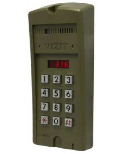 Блок вызова для совместной работы с БУД-302 Vizit БВД-316R в Красногорске Блоки вызова многоабонентные Pintop.ru