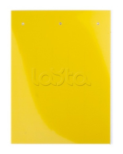 Табличка полужесткая. Установка в держатель. Для маркировки модульного оборудования. ПВХ-0,5. Желтый DKC TAS35 в Красногорске Аксессуары для лотков Pintop.ru