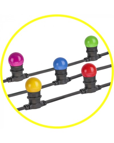 Гирлянда Navigator 93 661 NGF-001-01 (белтлайт 10 5м Е27 черный) в Красногорске Источники света(Лампы) Pintop.ru