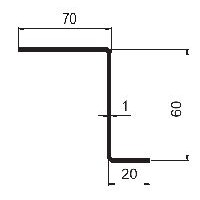 Комплект наличника внутреннего Vizit КНВЦ-70-210