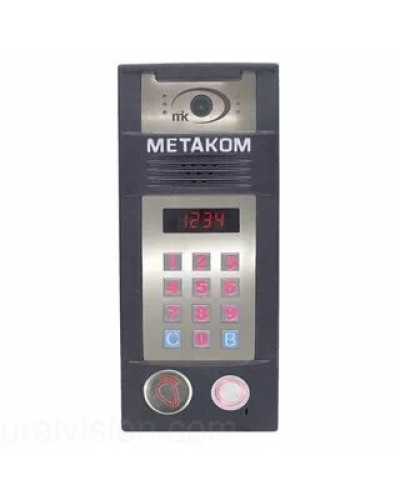 Многоабонентый антивандальный блок вызова со встроенной гибридной видеокамерой Метаком MК2018-TMRFVH в Красногорске Блоки вызова многоабонентные Pintop.ru