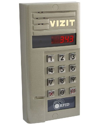 Блок вызова домофона Vizit БВД-343FCPL в Красногорске Блоки вызова многоабонентные Pintop.ru