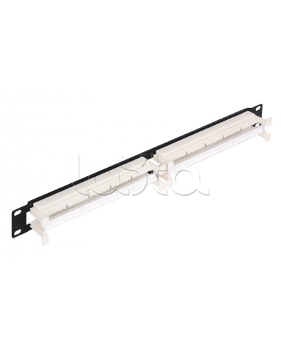 Патч-панель 1U 100 пар NIKOMAX (NMC-RB110-100) в Красногорске Кроссовое оборудование тип 110 Pintop.ru