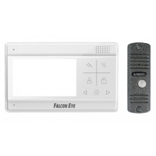 Комплект видеодомофона Falcon Eye Vela + AVC-305 (PAL) Антик (Видеодомофон Vela: дисплей 4,3" TFT; сенсорные кнопки; подключение до 2-х вызывных панелей; OSD меню; питание AC 220В (встроенный БП). Вызывная видеопанель AVC-305 (PAL): накладная, 4х про