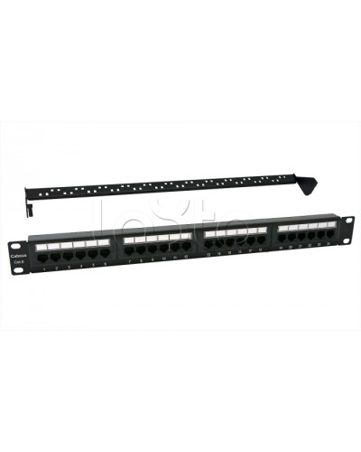 Патч-панель 19, 1U, 24xRJ45 Cabeus PL-24-Cat.6-Dual IDC в Красногорске Патч панель Pintop.ru