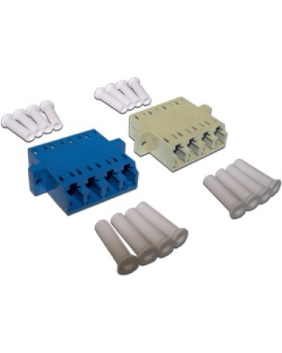 Адаптер оптический LC, SM/APC, корпус SC дуплекс, квадро LANMASTER LAN-4LCS-AM-APC в Красногорске Коннекторы Pintop.ru