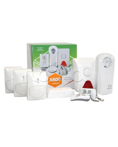 Комплект охранной GSM сигнализации Сибирский Арсенал Комплект GSM-сигнализации X-800 в Красногорске GSM мониторинг Сибирский арсенал Pintop.ru