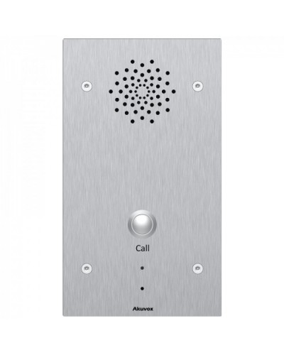 Одноабонентская вызывная панель Akuvox E21V_v4 в Красногорске Вызывные аудиопанели малоабонентные Pintop.ru