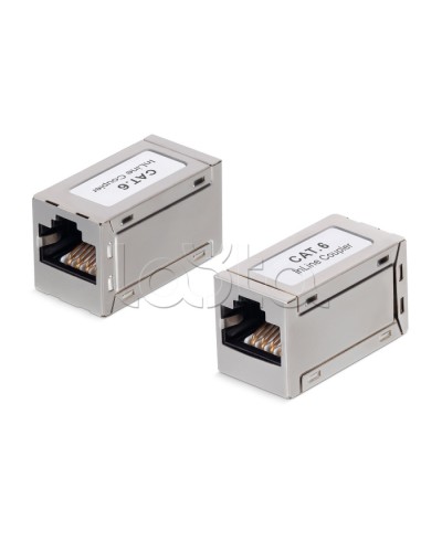 Проходной адаптер RJ45-RJ45 Cabeus (CA-8P8C-C6-SH) в Красногорске Коннекторы Pintop.ru