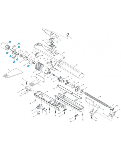 ЭлектродвигательOPP001 Came 119RID421 в Красногорске Запчасти для шлагбаумов и автоматики Pintop.ru