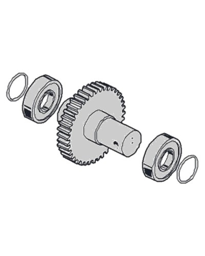 Вал выходной G4040 G4041 Came 119RIG181 в Красногорске Запчасти для шлагбаумов и автоматики Pintop.ru