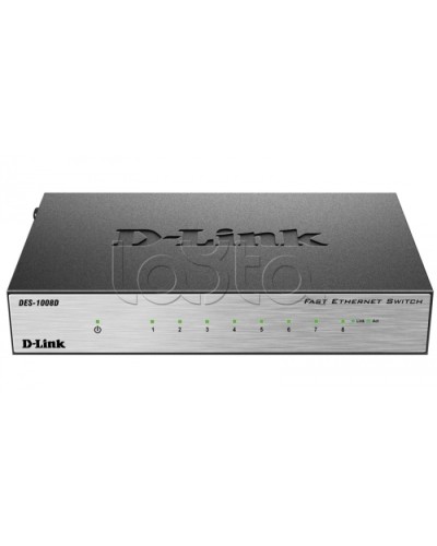 Коммутатор D-Link DES-1008D/L2B в Красногорске Коммутаторы Pintop.ru