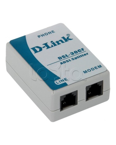 Сплиттер ADSL D-Link DSL-30CF/RS в Красногорске Маршрутизаторы, Роутеры и Точки Доступа Pintop.ru