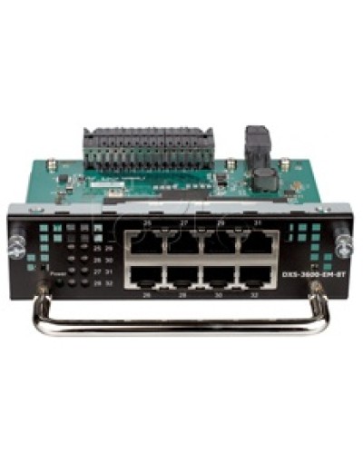 Модуль расширения с 8 портами D-Link DXS-3600-EM-8T/A1A в Красногорске Дополнительное оборудование для сетей Pintop.ru