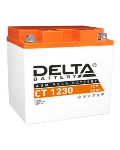 Аккумулятор АКБ 12 - 30 Delta CT 1230 в Красногорске Электротехническое оборудование Pintop.ru