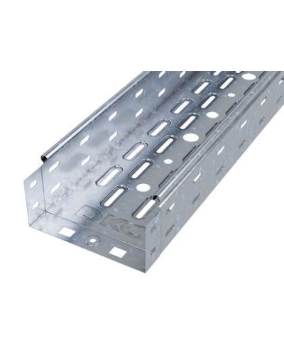 Лоток перфорированный 150х100 L 2000, горячеоцинкованный DKC 35332HDZ в Красногорске Кабельные лотки Pintop.ru