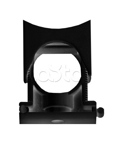 Держатель с крышкой DN10-17мм, полиамид,чёрный DKC (PASW1017N) в Красногорске Держатели, клипсы, скобы Pintop.ru