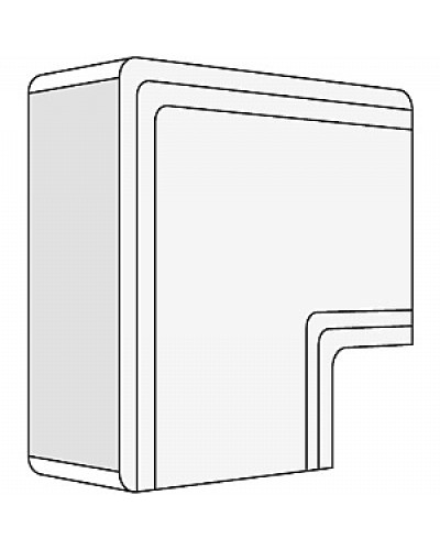 Угол плоский 100x80 NPAN DKC 01749 в Красногорске Аксессуары для кабель-канала Pintop.ru