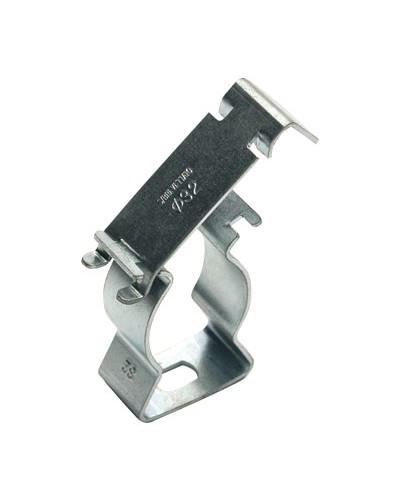 Держатель с крышкой D20 оцинкованная сталь DKC 6044-A20 в Красногорске Держатели, клипсы, скобы Pintop.ru