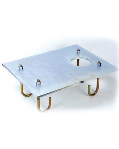 Пластина монтажная с анкерами для шлагбаума B680 H Faac 490139 в Красногорске Запчасти для шлагбаумов и автоматики Pintop.ru