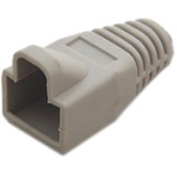 Колпачок изолирующий для разъемов RJ-45 серый (10шт.) Hyperline BOOT-GY-10