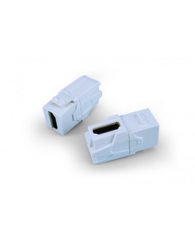 Вставка формата Keystone Jack Hyperline (KJ1-HDMI-AV18-WH) в Красногорске Коннекторы Pintop.ru