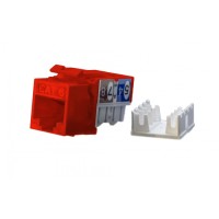 Вставка Hyperline (KJ9-8P8C-C6-90-RD)